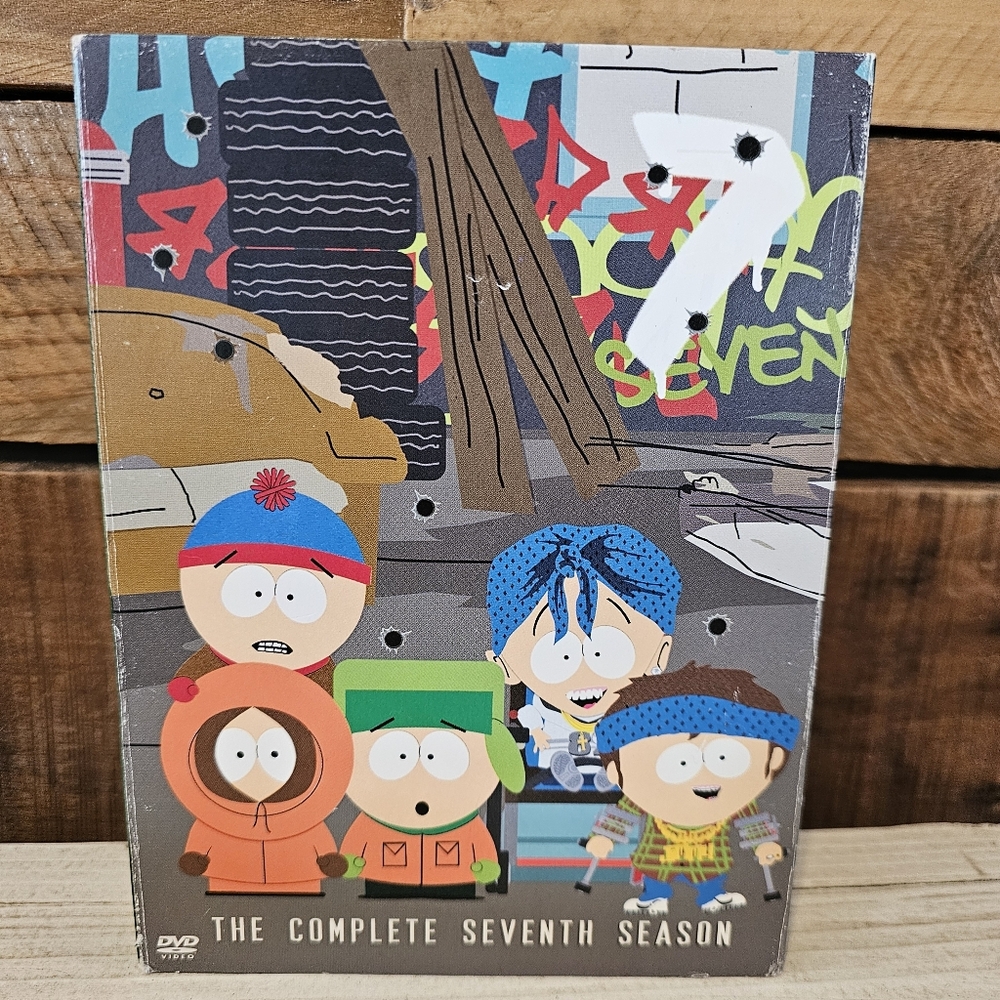 Vintage 2003 South Park Complete Seventh Season - 3 DVD Set